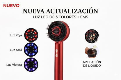 Cepillo masajeador con EMS